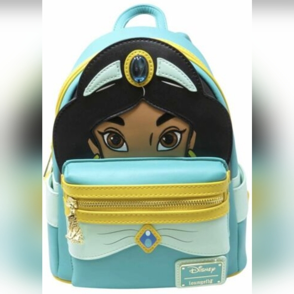 The Exclusive Princess Jasmine Loungefly Mini Backpack is all so Magical! - Picture 3 of 3